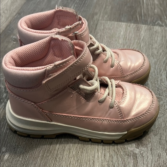 Girls pink ankle boots - Picture 1 of 6